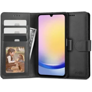 Tech-Protect Wallet Case for Samsung Galaxy A25 5G - Blackeng