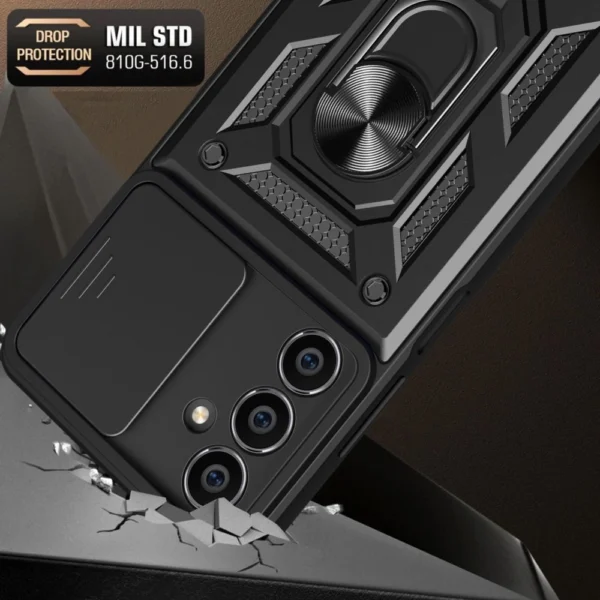 Tech-Protect CamShield Pro Case for Samsung Galaxy A05S - Blackeng