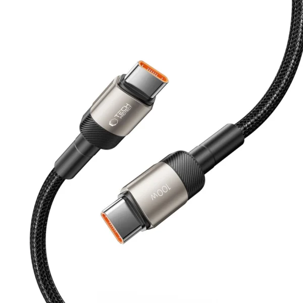 Tech-Protect UltraBoost Evo USB-C / USB-C PD cable 100W 5A 2m - titaniumeng