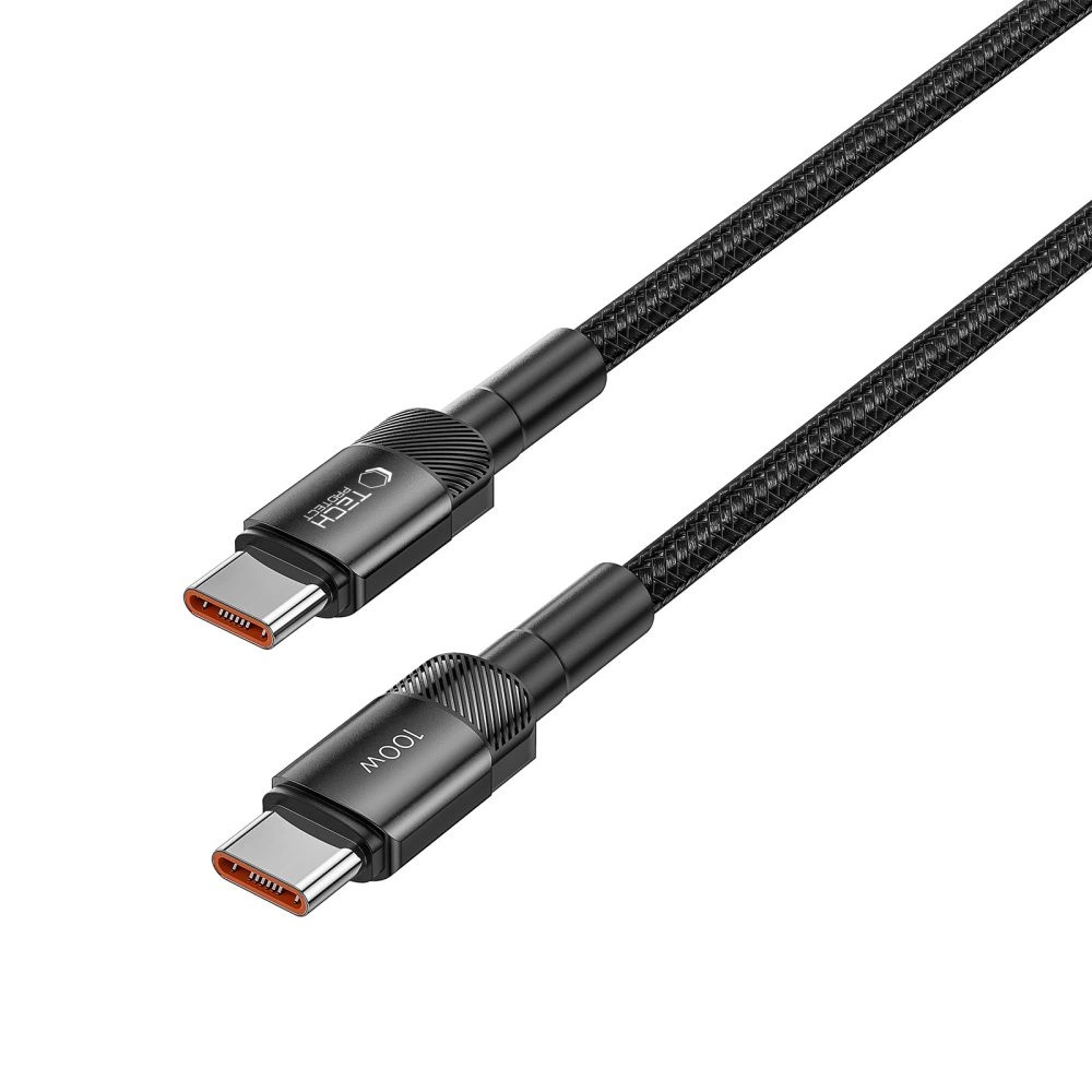 Tech-Protect UltraBoost Evo USB-C / USB-C PD cable 100W 5A 0.5m - blackeng