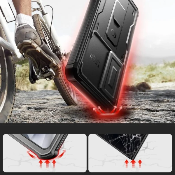 Tech-Protect Kevlar Cam+ Case for Samsung Galaxy S24 Ultra - Blackeng