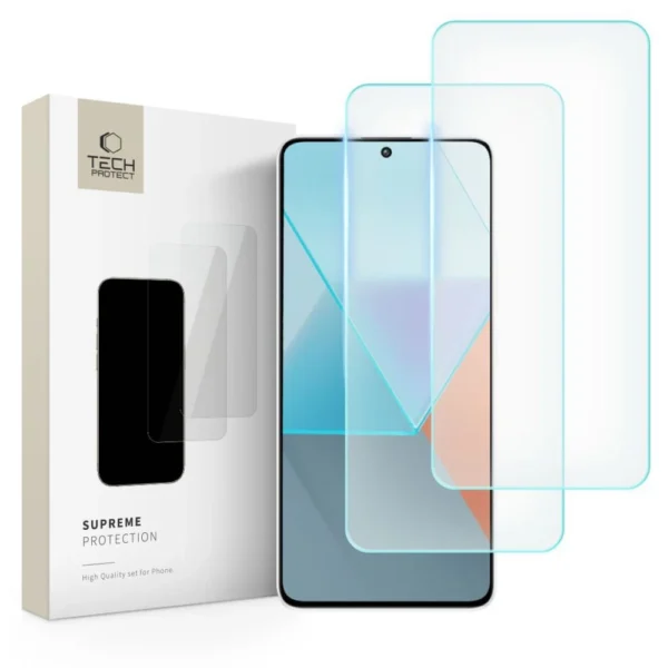 Tech-Protect Supreme Tempered Glass for Xiaomi Redmi Note 13 / 13 Pro / 4G / 5Geng