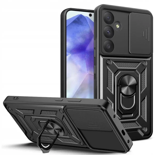 Tech-Protect CamShield Pro Case for Samsung Galaxy A55 5G - Blackeng