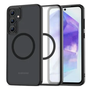 Tech-Protect MagMat MagSafe Case for Samsung Galaxy A55 5G - Matte Blackeng