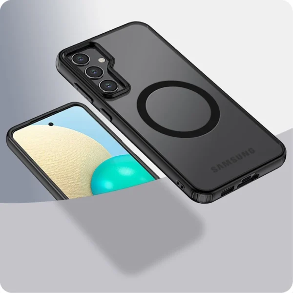 Tech-Protect MagMat MagSafe Case for Samsung Galaxy A55 5G - Matte Blackeng
