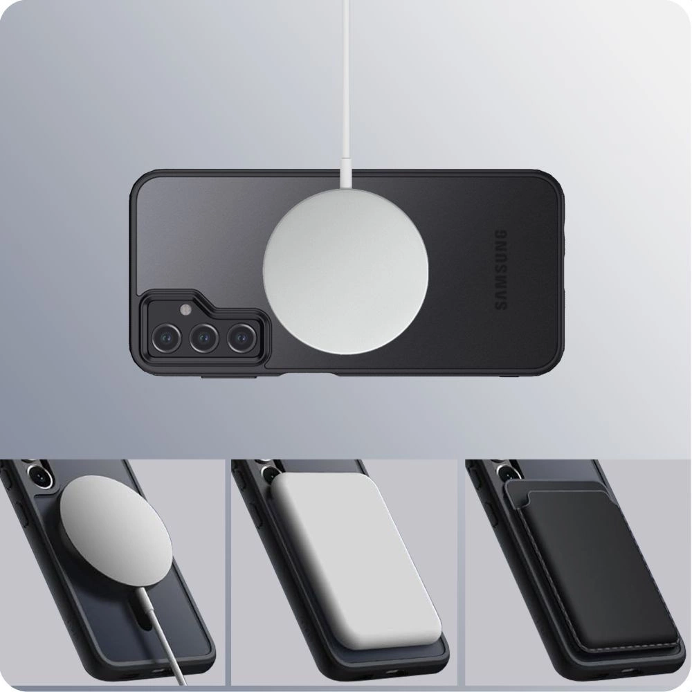 Tech-Protect MagMat MagSafe Case for Samsung Galaxy A55 5G - Matte Blackeng