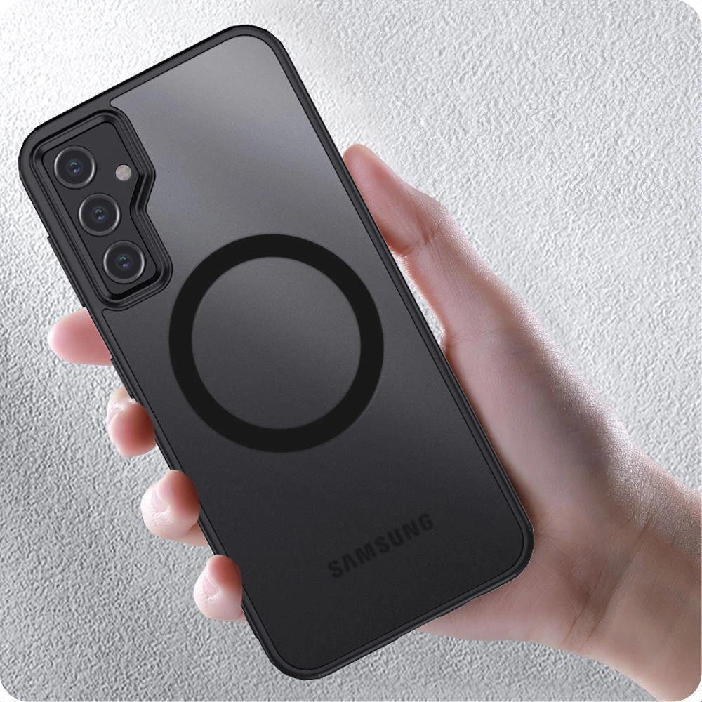 Tech-Protect MagMat MagSafe Case for Samsung Galaxy A55 5G - Matte Blackeng
