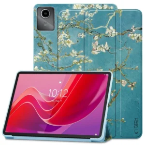 Tech-Protect SmartCase for Lenovo Tab M11 11" TB-330 - Blue with Sakura Flowerseng