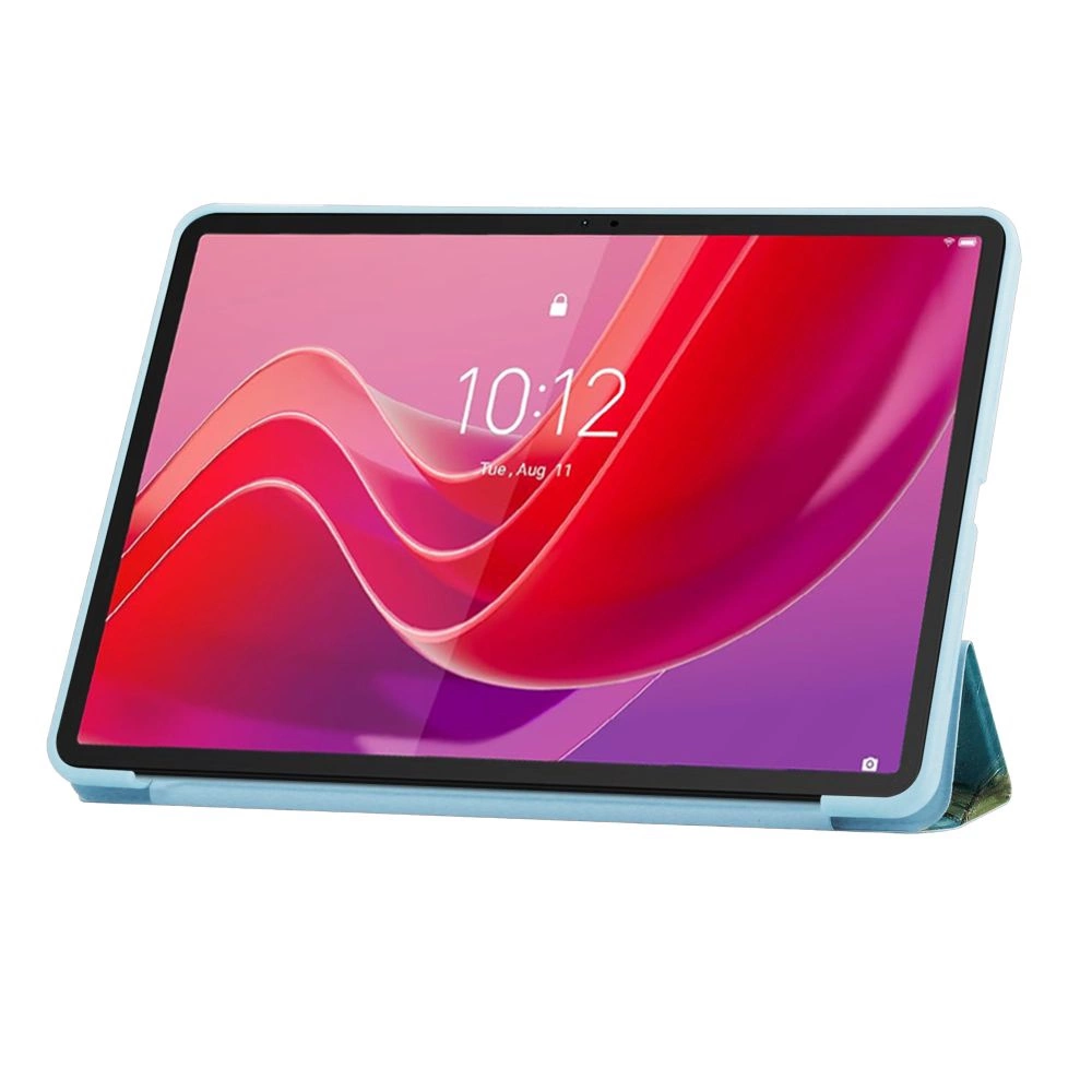 Tech-Protect SmartCase for Lenovo Tab M11 11" TB-330 - Blue with Sakura Flowerseng