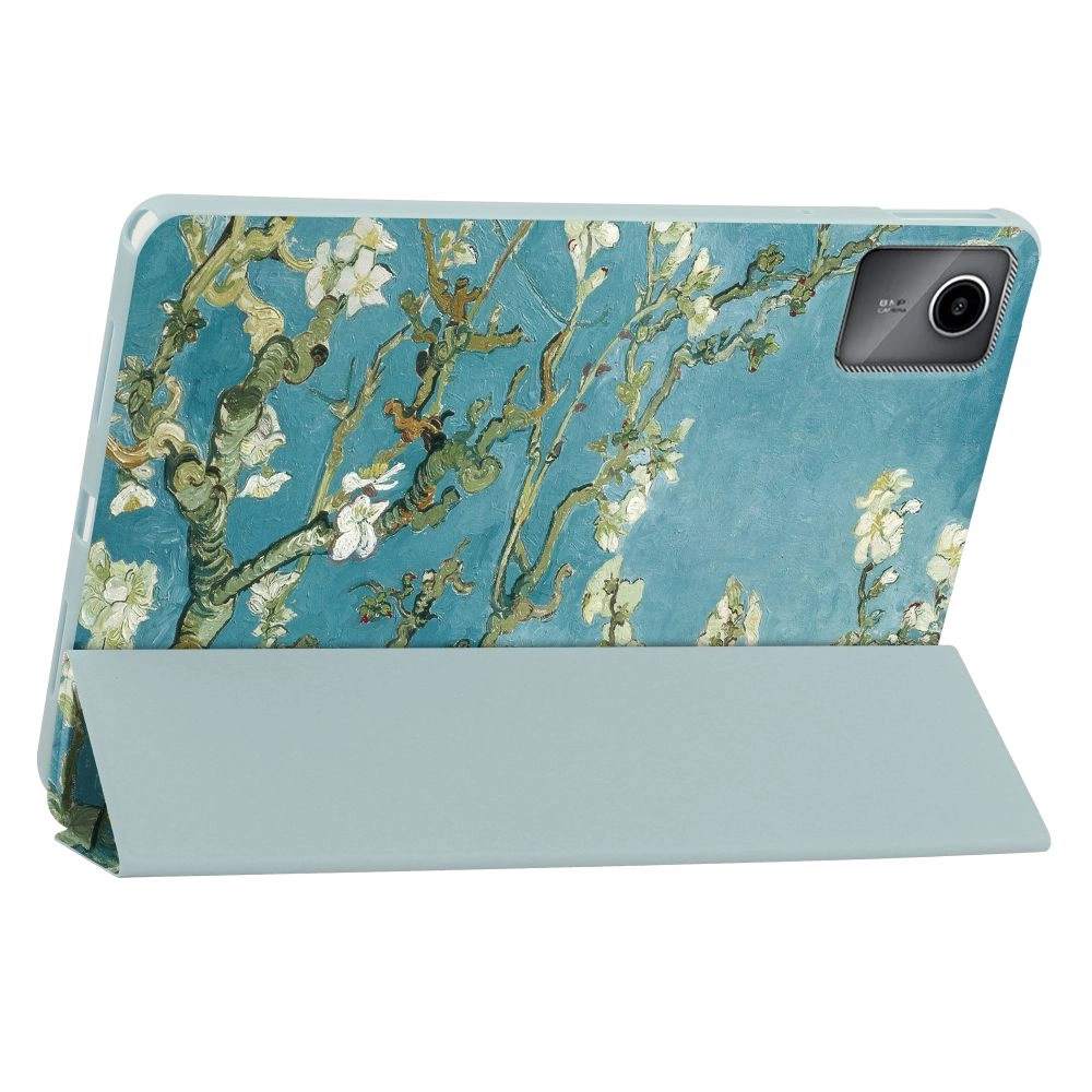 Tech-Protect SmartCase for Lenovo Tab M11 11" TB-330 - Blue with Sakura Flowerseng