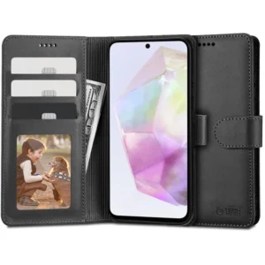 Tech-Protect Wallet Case for Samsung Galaxy A35 5G - Blackeng
