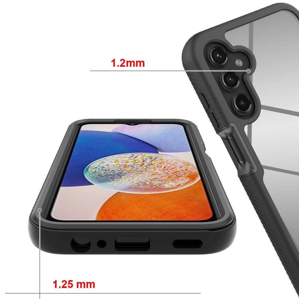 Tech-Protect Defense360 Case for Samsung Galaxy A15 4G / 5G - Blackeng