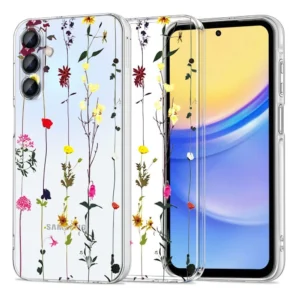 Tech-Protect FlexAir+ Case for Samsung Galaxy A55 5G - Colorful Flowerseng