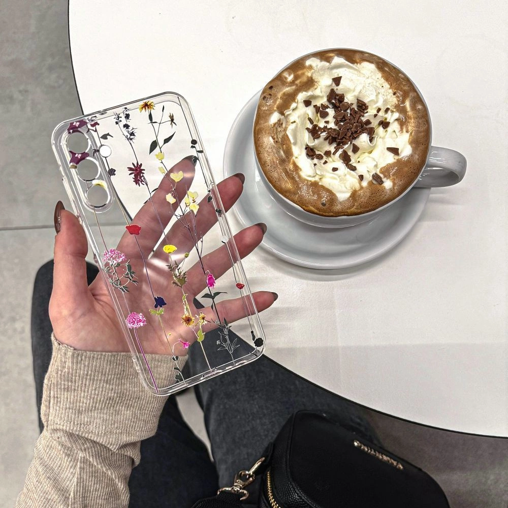 Tech-Protect FlexAir+ Case for Samsung Galaxy A55 5G - Colorful Flowerseng