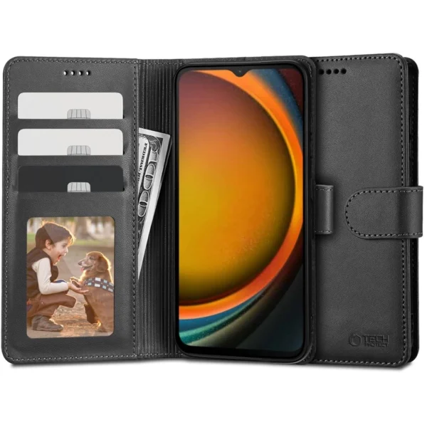 Tech-Protect Wallet Case for Samsung Galaxy XCover 7 - Blackeng