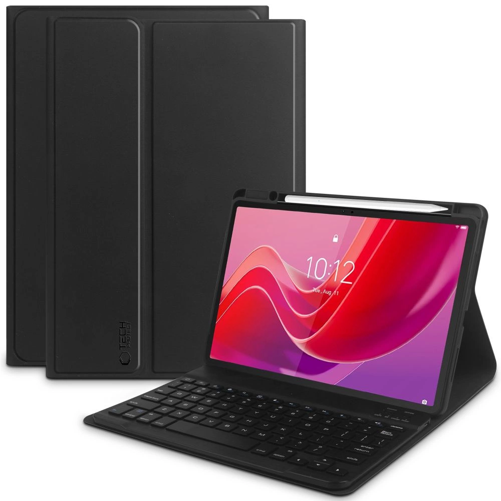 Tech-Protect SC Pen + Keyboard Case with Keyboard for Lenovo Tab M11 11" TB-330 - Blackeng