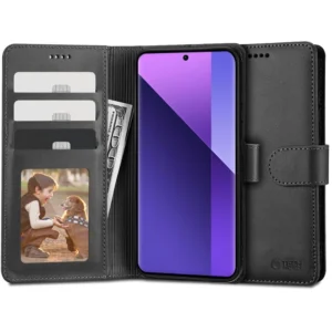 Tech-Protect Wallet Case for Xiaomi Redmi Note 13 Pro+ 5G - Blackeng
