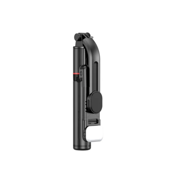 Tech-Protect L05S Bluetooth Selfie Stick with Tripod up to 105cm with LED Light - Blackeng