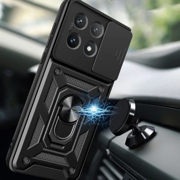 Tech-Protect CamShield Pro Case for Xiaomi Poco X6 Pro 5G - Blackeng