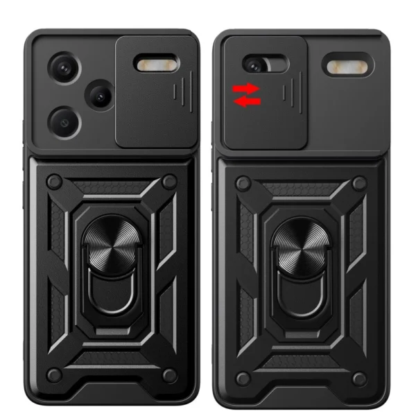 Tech-Protect CamShield Pro Case for Xiaomi Redmi Note 13 Pro+ 5G - Blackeng