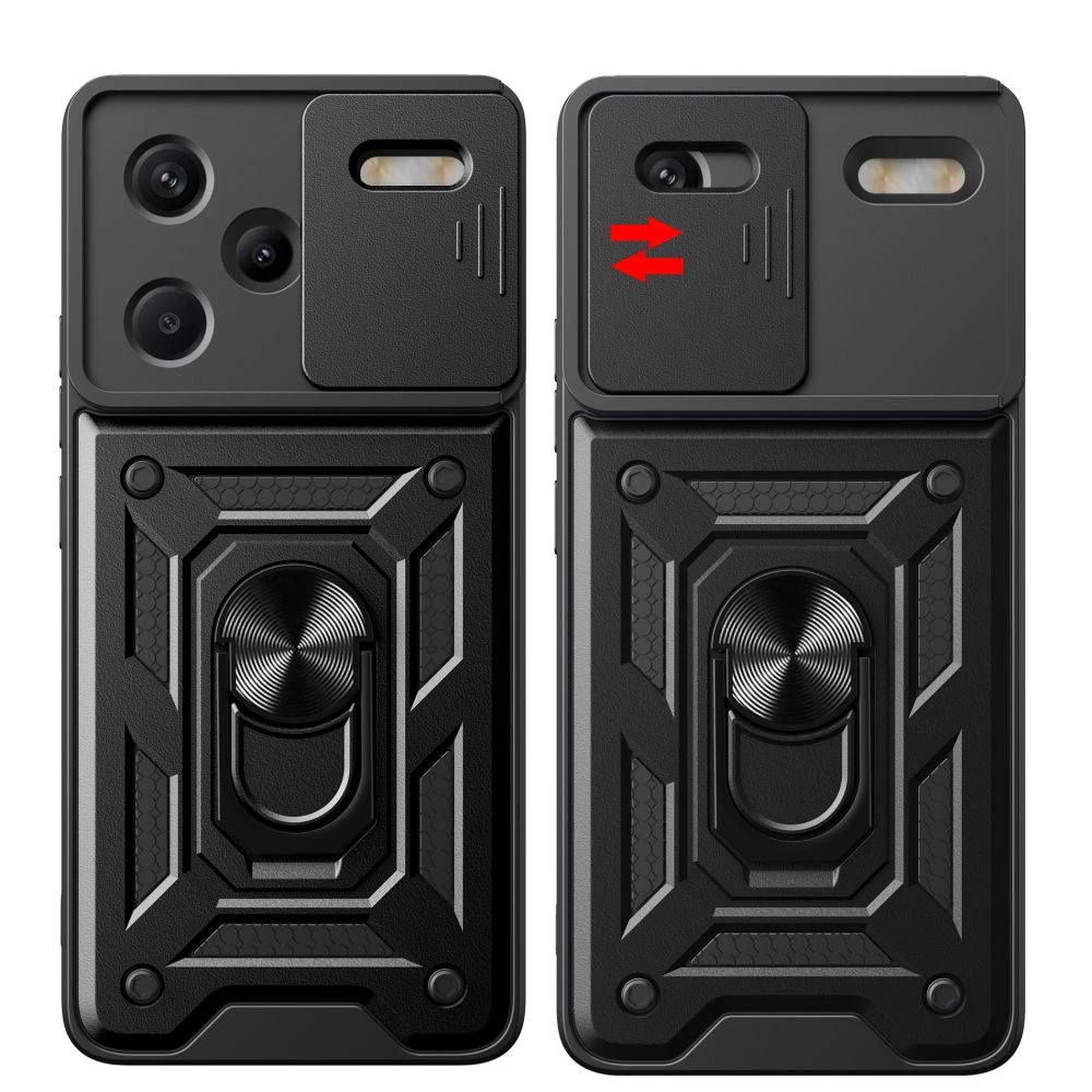 Tech-Protect CamShield Pro Case for Xiaomi Redmi Note 13 Pro+ 5G - Blackeng