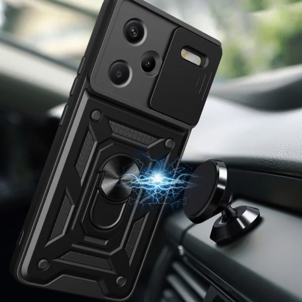 Tech-Protect CamShield Pro Case for Xiaomi Redmi Note 13 Pro+ 5G - Blackeng
