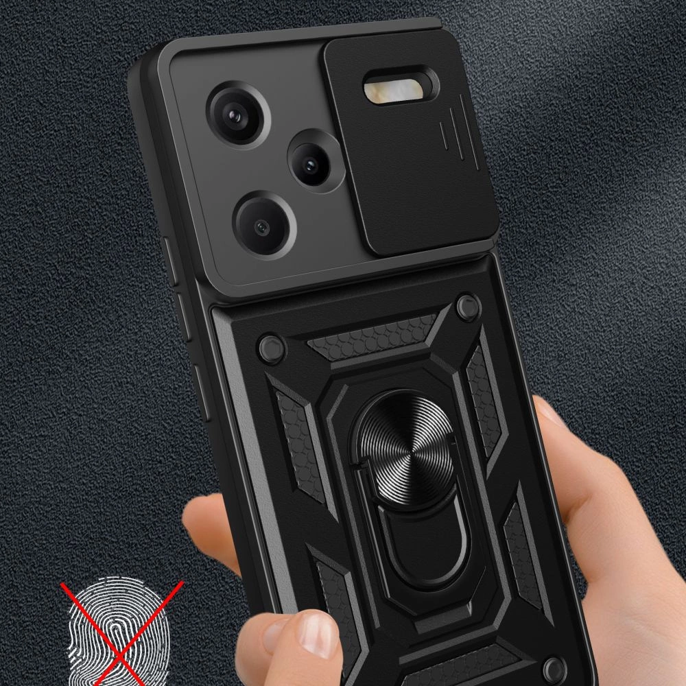 Tech-Protect CamShield Pro Case for Xiaomi Redmi Note 13 Pro+ 5G - Blackeng