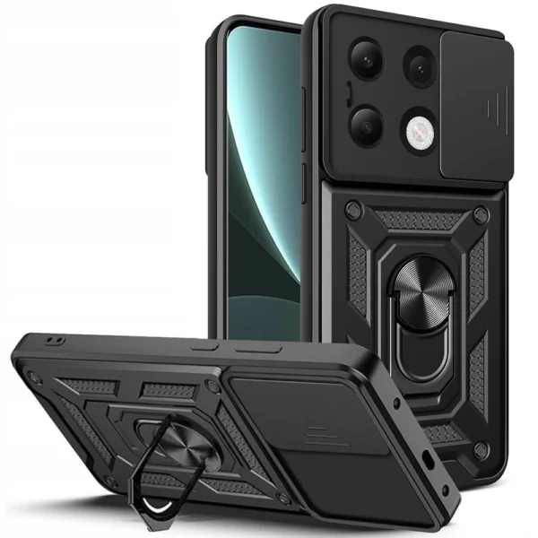 Tech-Protect CamShield Pro Case for Xiaomi Redmi Note 13 4G / LTE - Blackeng