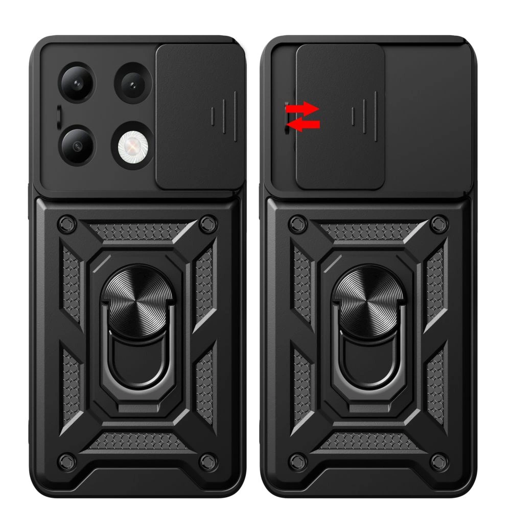 Tech-Protect CamShield Pro Case for Xiaomi Redmi Note 13 4G / LTE - Blackeng
