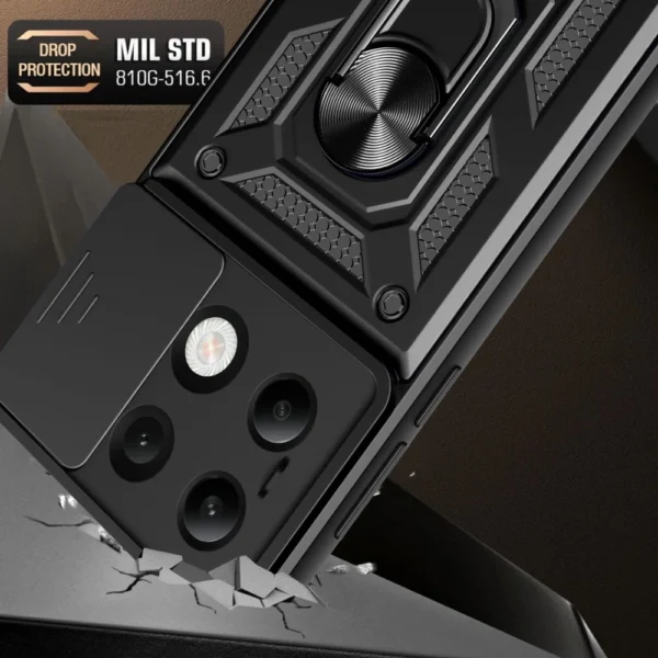 Tech-Protect CamShield Pro Case for Xiaomi Redmi Note 13 4G / LTE - Blackeng