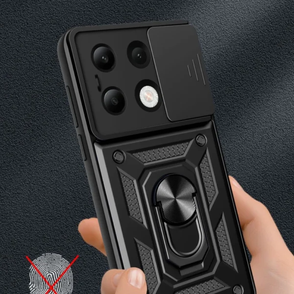 Tech-Protect CamShield Pro Case for Xiaomi Redmi Note 13 4G / LTE - Blackeng