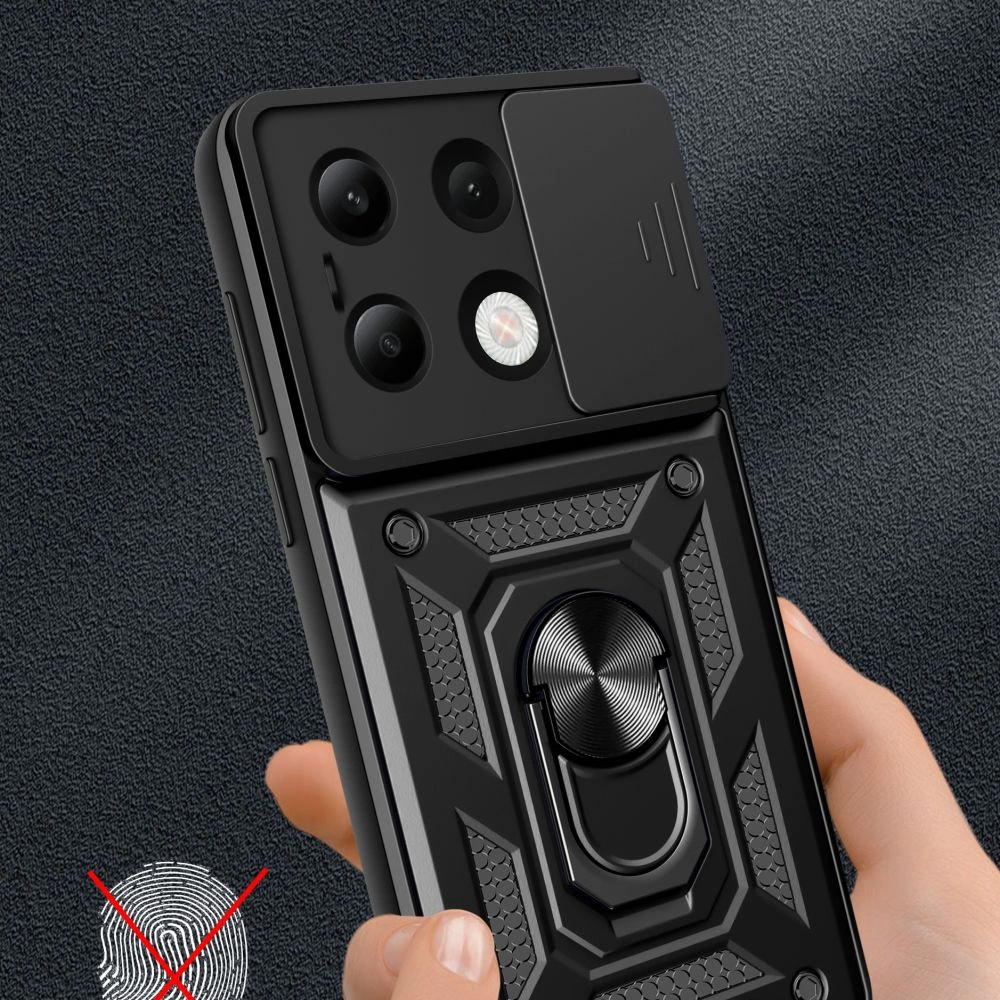 Tech-Protect CamShield Pro Case for Xiaomi Redmi Note 13 4G / LTE - Blackeng