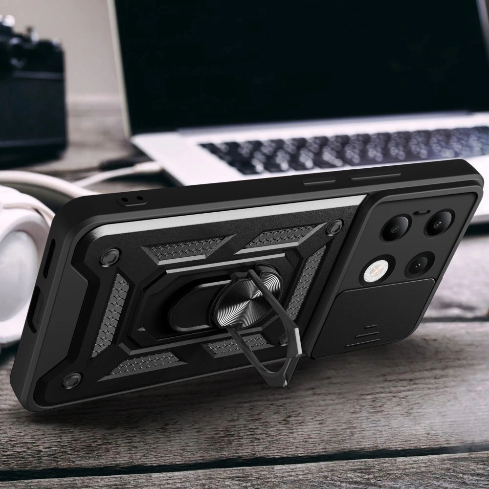 Tech-Protect CamShield Pro Case for Xiaomi Redmi Note 13 4G / LTE - Blackeng