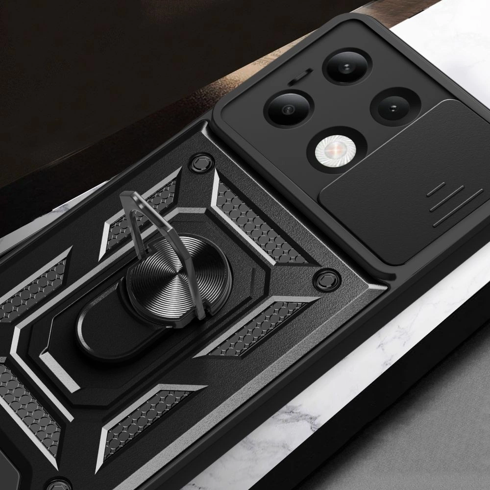 Tech-Protect CamShield Pro Case for Xiaomi Redmi Note 13 4G / LTE - Blackeng