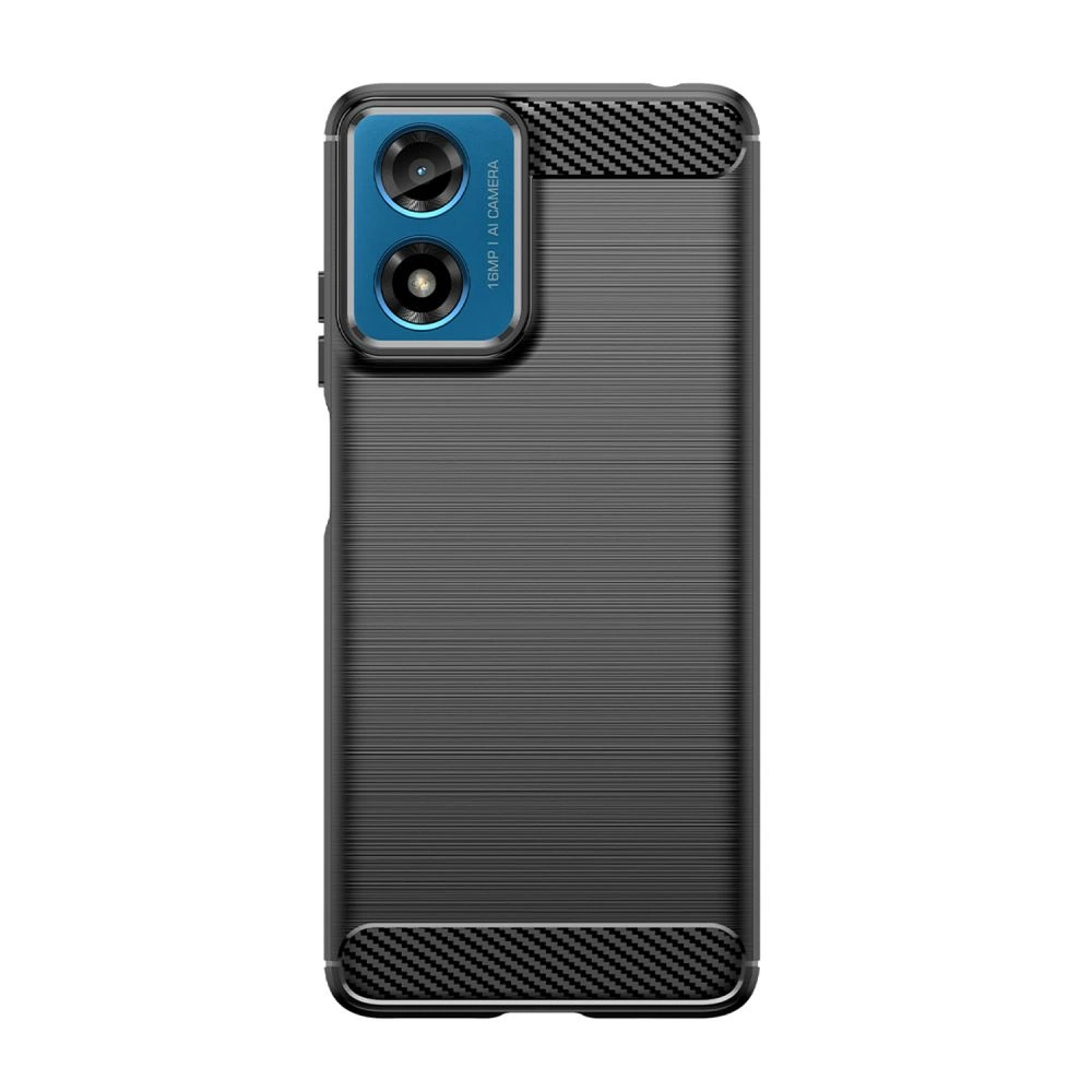 Tech-Protect TPUCarbon Case for Motorola Moto G24 / G24 Power / G04 - Blackeng