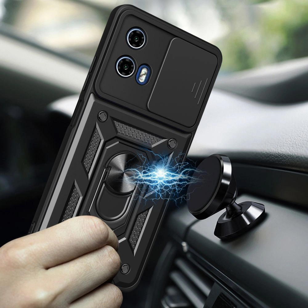 Tech-Protect CamShield Pro Case for Motorola Moto G24 / G24 Power / G04 - Blackeng