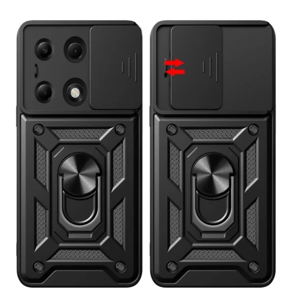 Tech-Protect CamShield Pro Case for Xiaomi Redmi Note 13 Pro 5G / Poco X6 5G - Blackeng