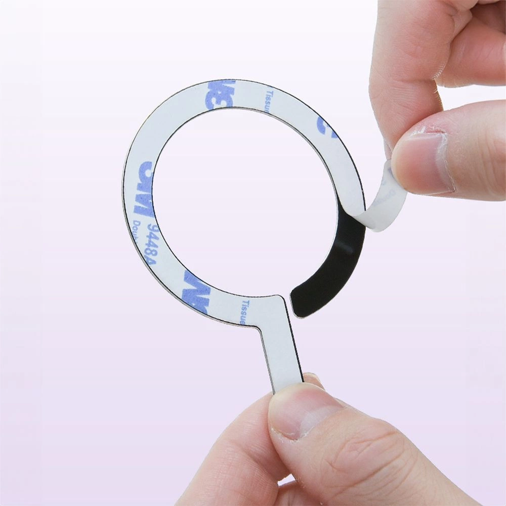 MagSafe Tech-Protect MetalRing Universal Magnetic - Black / Silver (2 pcs.)eng