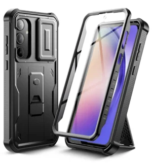Tech-Protect Kevlar Cam+ Case for Samsung Galaxy A55 5G - Blackeng