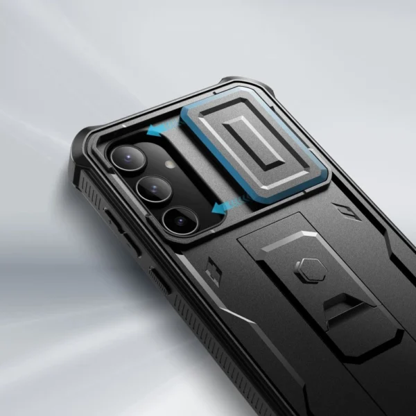 Tech-Protect Kevlar Cam+ Case for Samsung Galaxy A55 5G - Blackeng