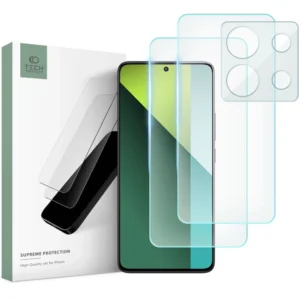 Tech-Protect Supreme Set for Xiaomi Redmi Note 13 Pro 5G / Poco X6 5G 2x Tempered Glass for Display / Tempered Glass for Cameraeng