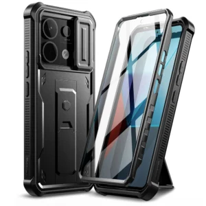 Tech-Protect Kevlar Cam+ Case for Xiaomi Redmi Note 13 Pro 5G / Poco X6 5G - Blackeng