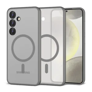 Tech-Protect MagMat MagSafe case for Samsung Galaxy S24 - titanium matteeng
