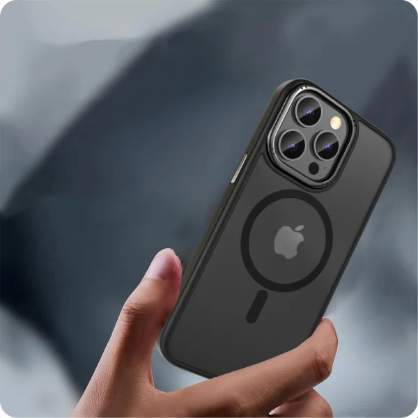Tech-Protect MagMat 2 MagSafe Case for iPhone 15 Pro Max - Matte Blackeng