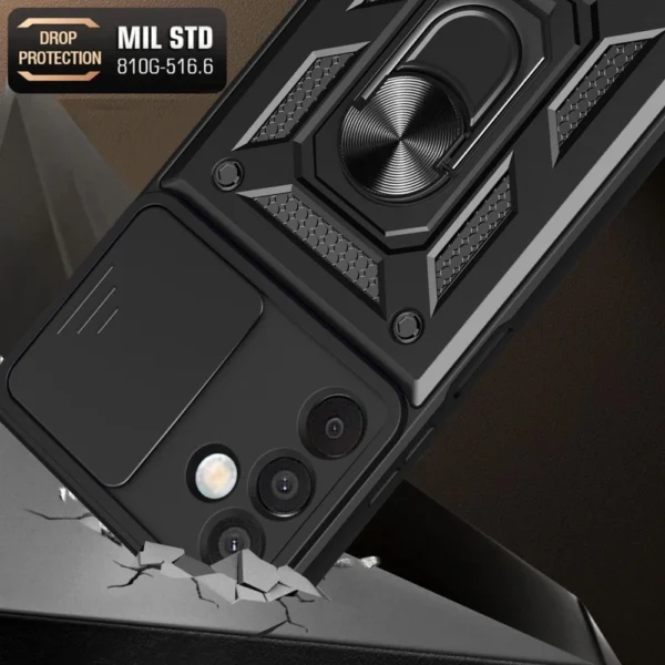 Tech-Protect CamShield Pro Case for Samsung Galaxy M15 5G - Blackeng