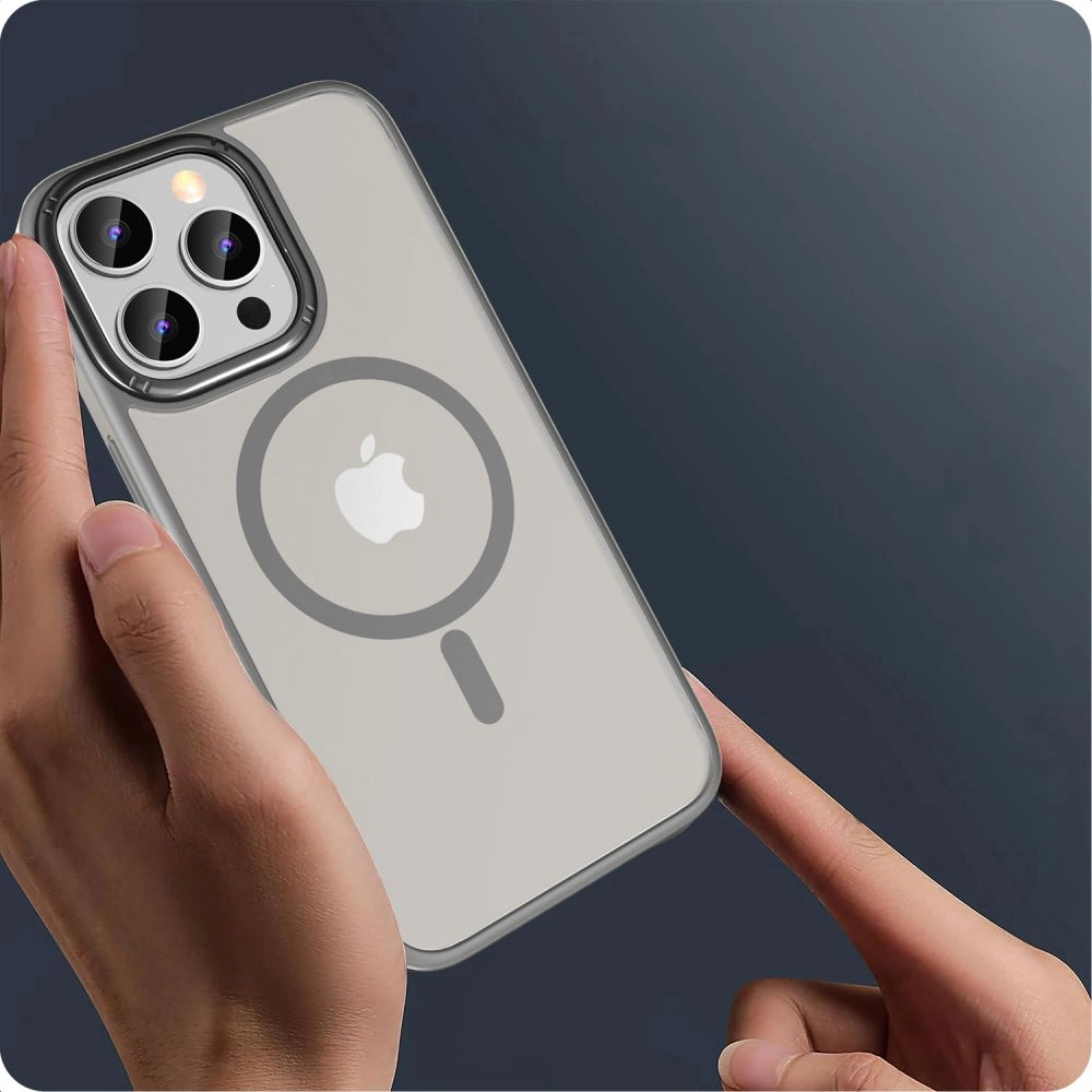 Tech-Protect MagMat 2 MagSafe case for iPhone 15 Pro - titanium matteeng