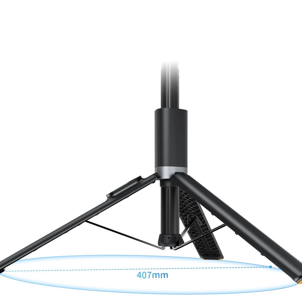 Tech-Protect L08S Bluetooth Selfie Stick with Remote Control, Tripod up to 141cm - Blackeng
