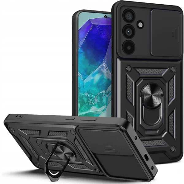 Tech-Protect CamShield Pro Case for Samsung Galaxy M55 5G - Blackeng
