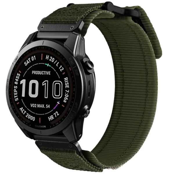Tech-Protect Scout Pro Strap for Garmin Fenix 5 / 6 / 6 Pro / 7 - Greeneng