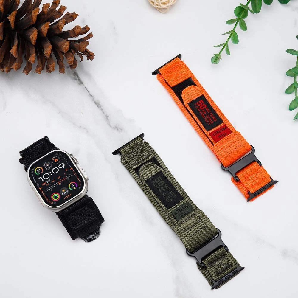 Tech-Protect Scout Pro Strap for Apple Watch 4 / 5 / 6 / 7 / 8 / 9 / SE / Ultra 1 / 2 (42/44/45/49 mm) - Greeneng
